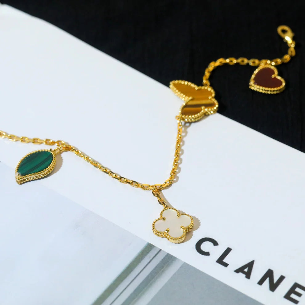 Pulsera lucky VCA 4 motifs