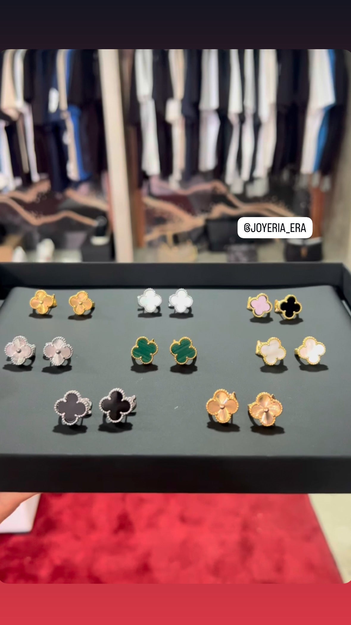 Aretes vintage VCA