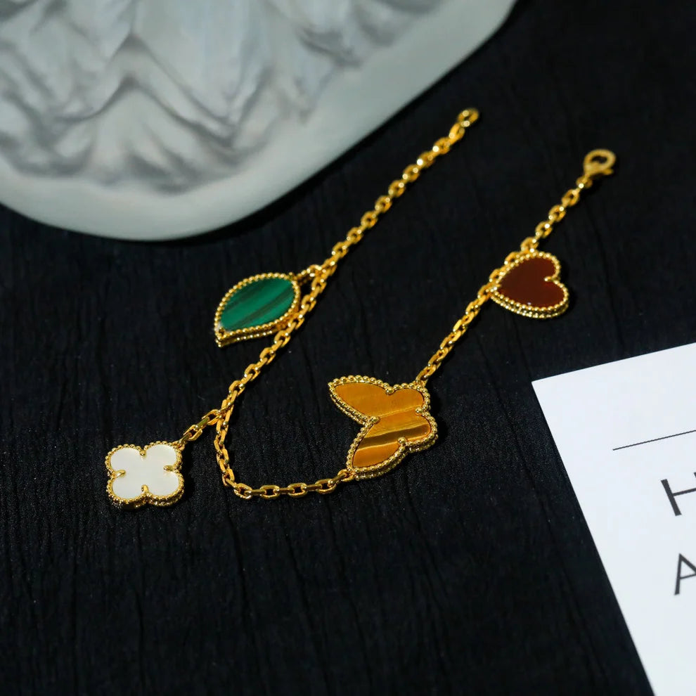 Pulsera lucky VCA 4 motifs