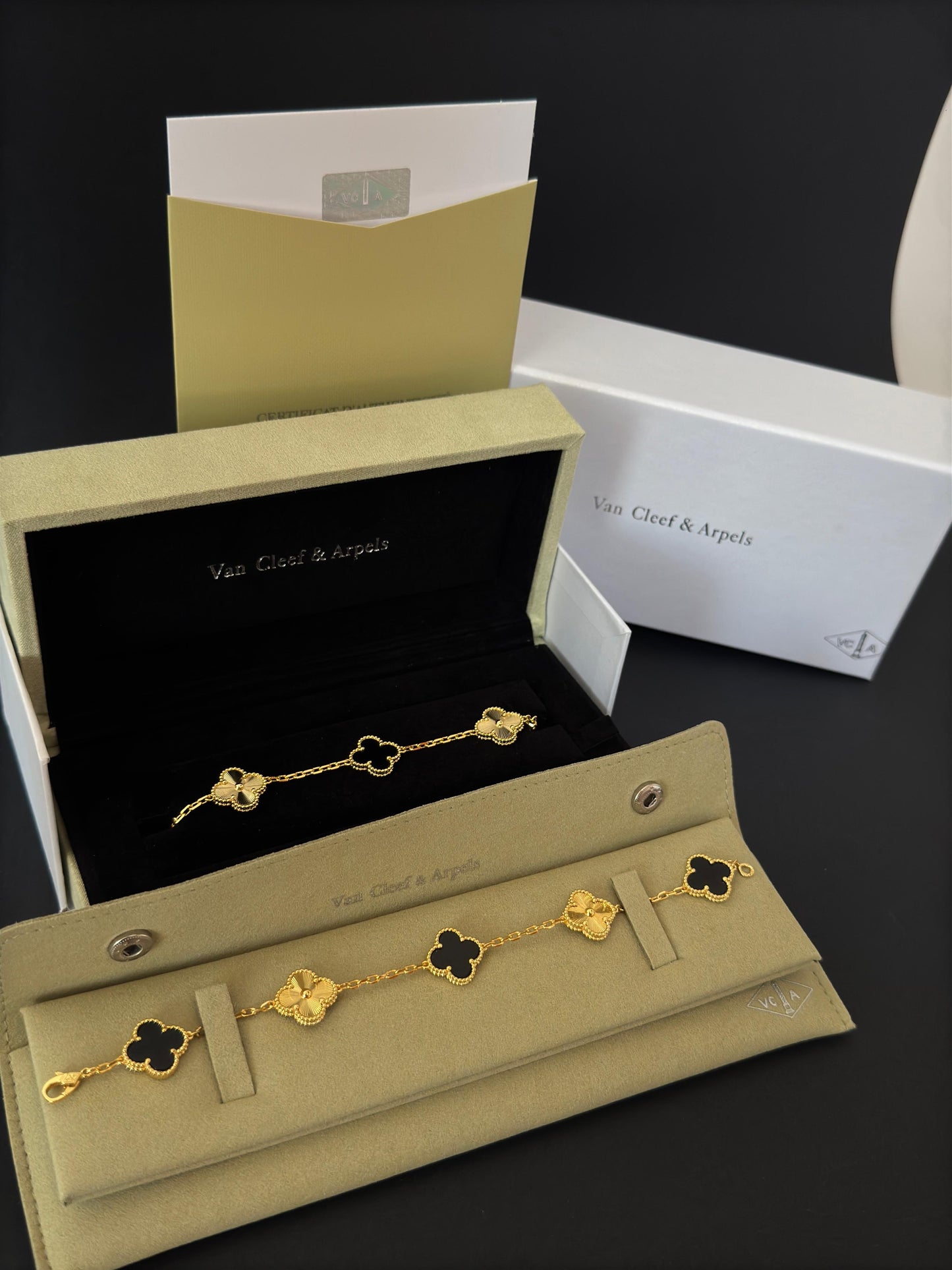 Pulsera Vintage VCA ONICE/GOLD