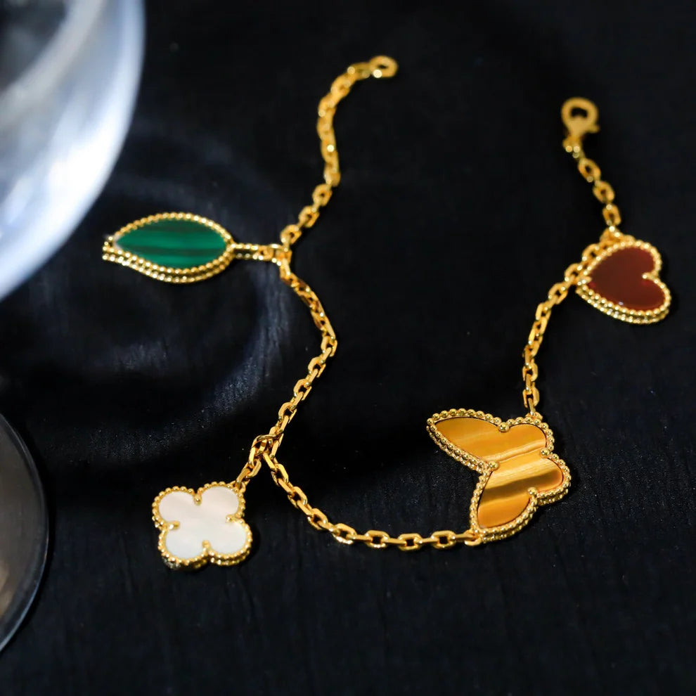 Pulsera lucky VCA 4 motifs