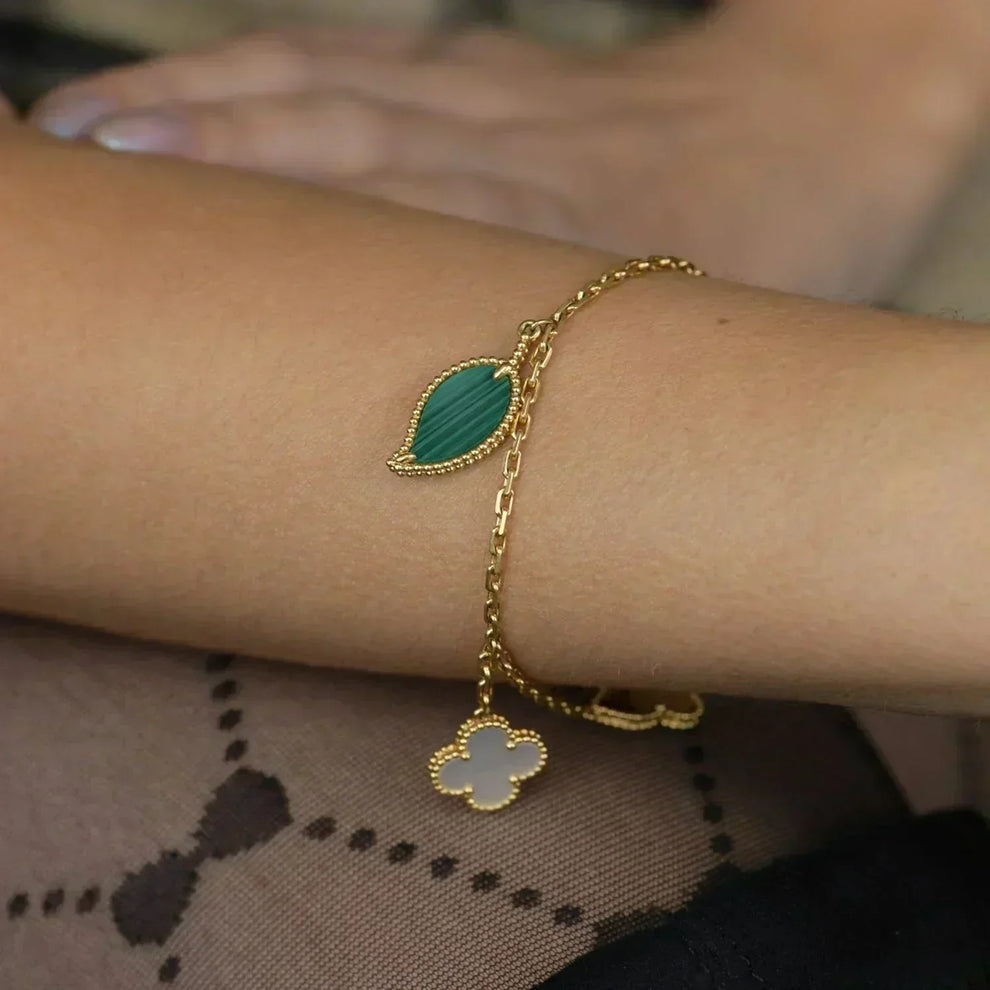 Pulsera lucky VCA 4 motifs