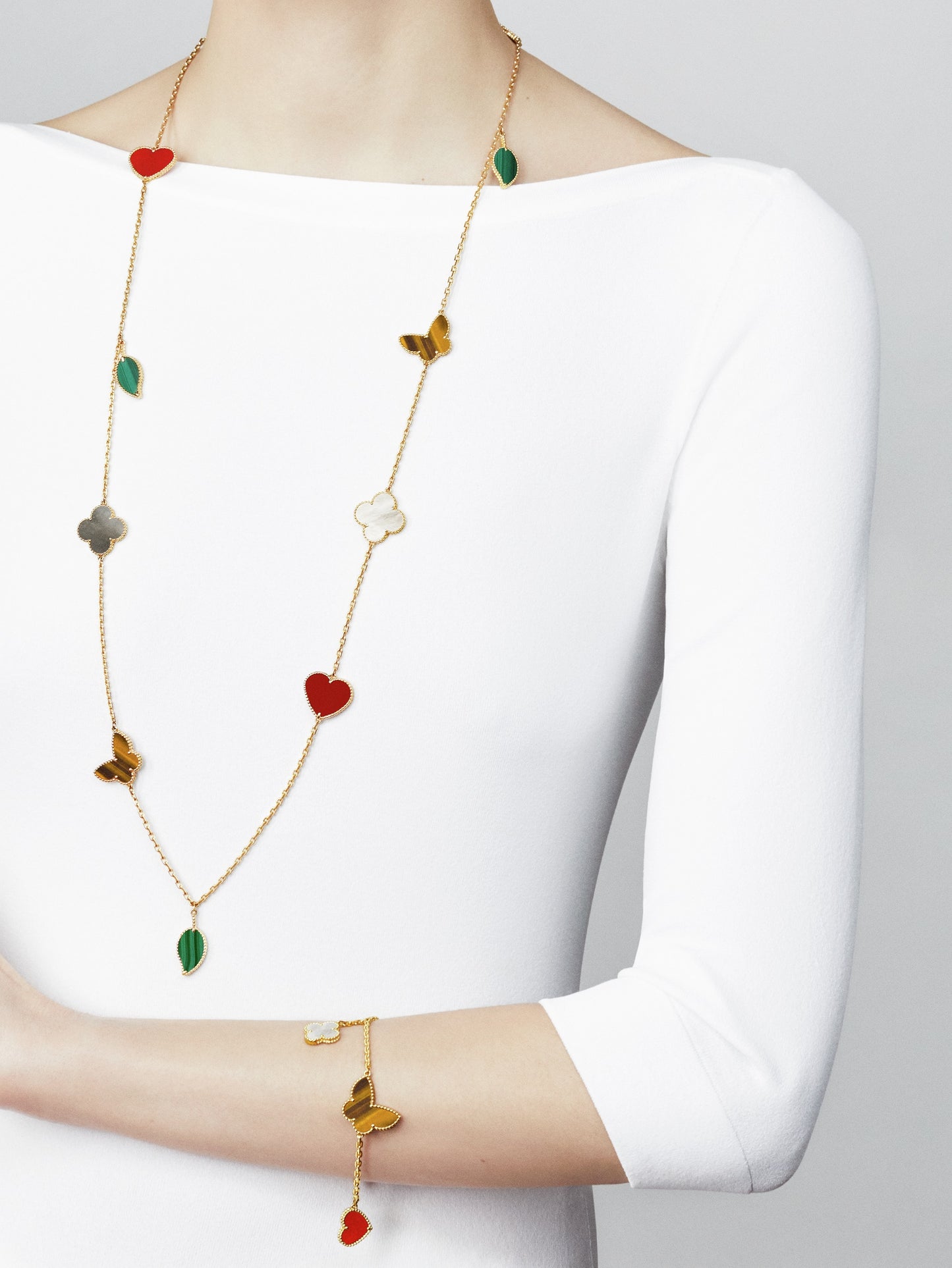 Pulsera lucky VCA 4 motifs