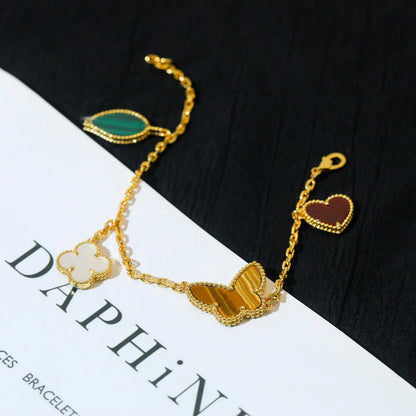 Pulsera lucky VCA 4 motifs