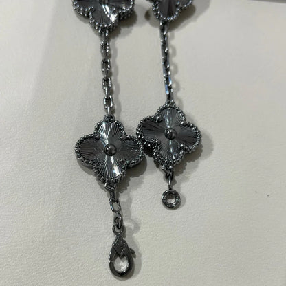 Pulsera Vintage VCA Trébol full black