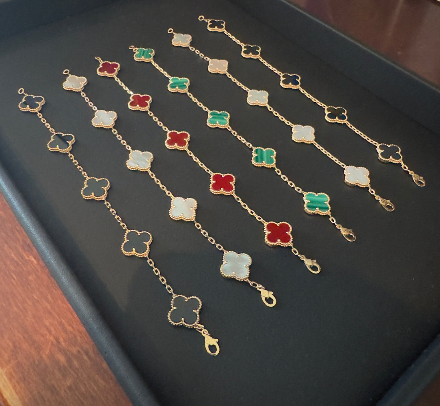 Pulsera Vintage VCA ONICE ORO 18k