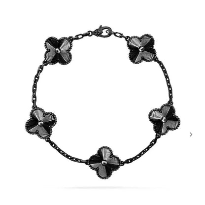 Pulsera Vintage VCA Trébol full black