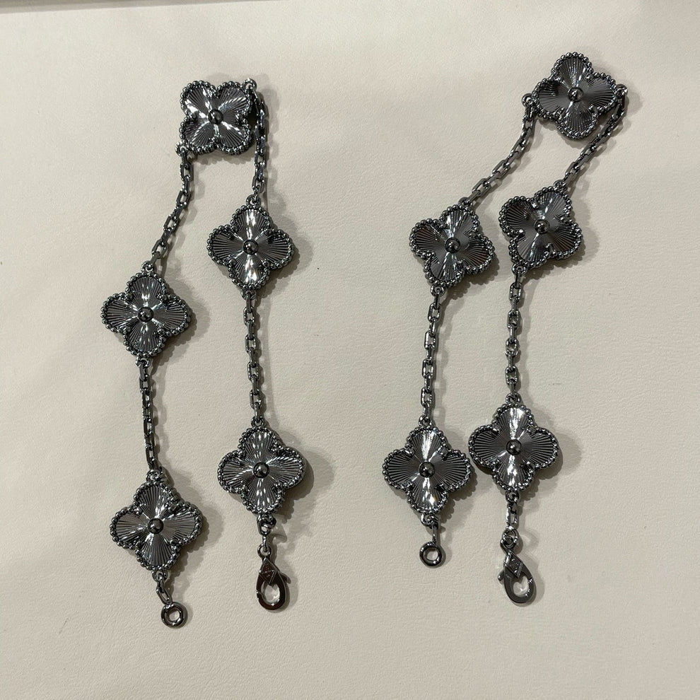 Pulsera Vintage VCA Trébol full black