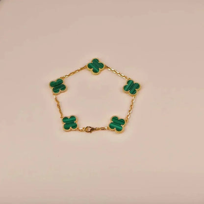 Pulsera Vintage VCA Malaquita