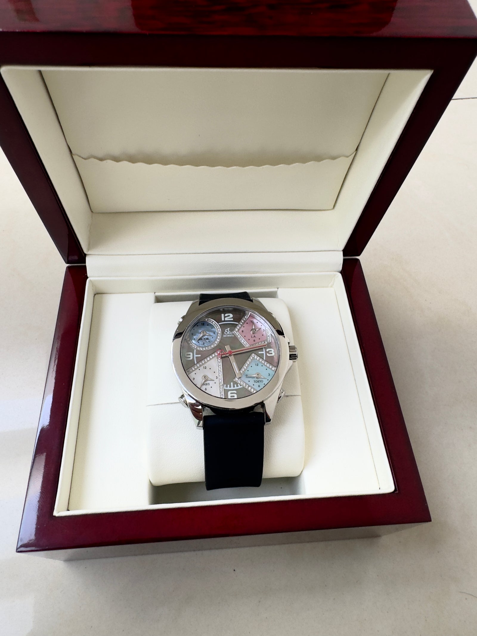 Jacob & Co.  Five Time Zone.