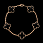 Pulsera Vintage VCA ONICE/Oro Rosa.