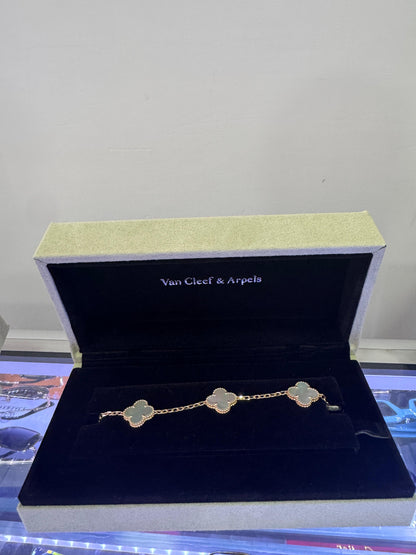 Pulsera Vintage VCA ONICE ORO 18k