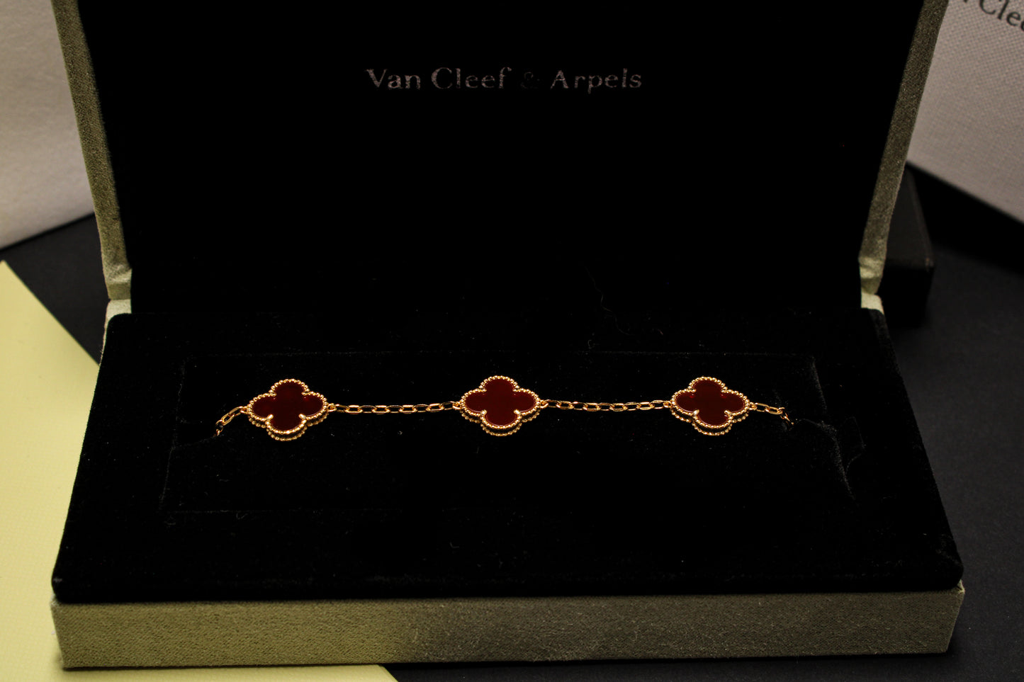 Pulsera Vintage VCA Cornalina