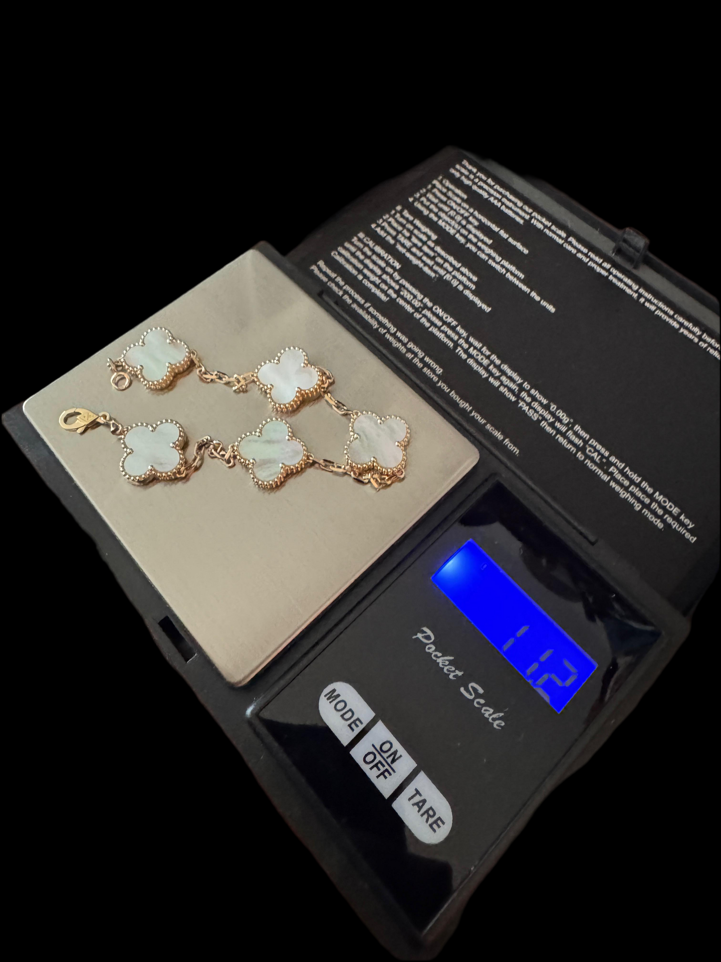 Pulsera Vintage VCA ONICE ORO 18k