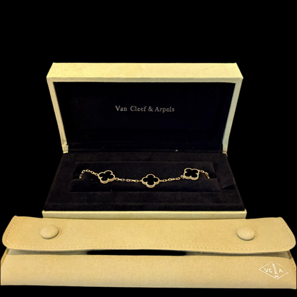 Pulsera Vintage VCA ONICE ORO 18k