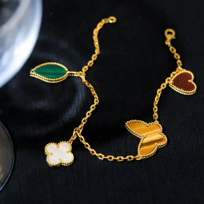 Pulsera lucky VCA 4 motifs